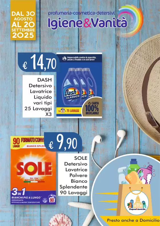 Dal 30 agosto al 20 settembre 2025