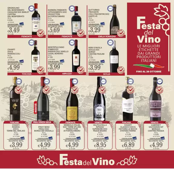 Volantino Il Gigante a Nizza Monferrato | Speciale Vini | 2025-09-18T00:00:00.000Z - 2025-10-19T00:00:00.000Z