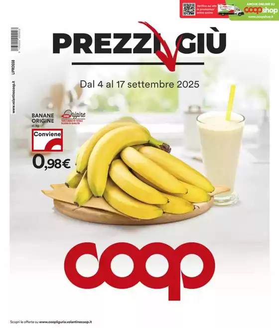 Volantino Coop | Prezzi Giù | 2025-09-04T00:00:00.000Z - 2025-09-17T00:00:00.000Z