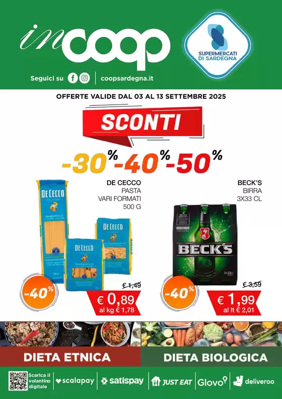 Sconti fino al 30% 40% 50%