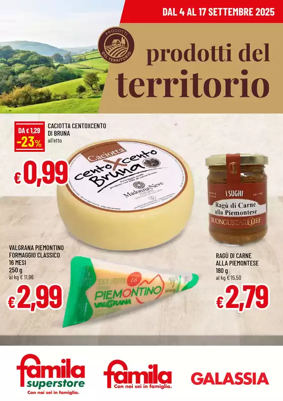 PRODOTTI DEL TERRITORIO