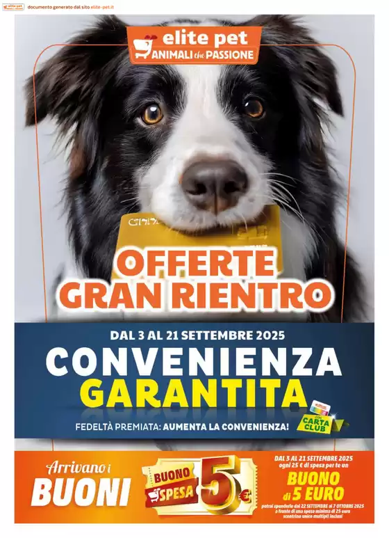 Convenienza garantita