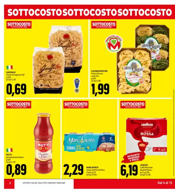 Sottocosto