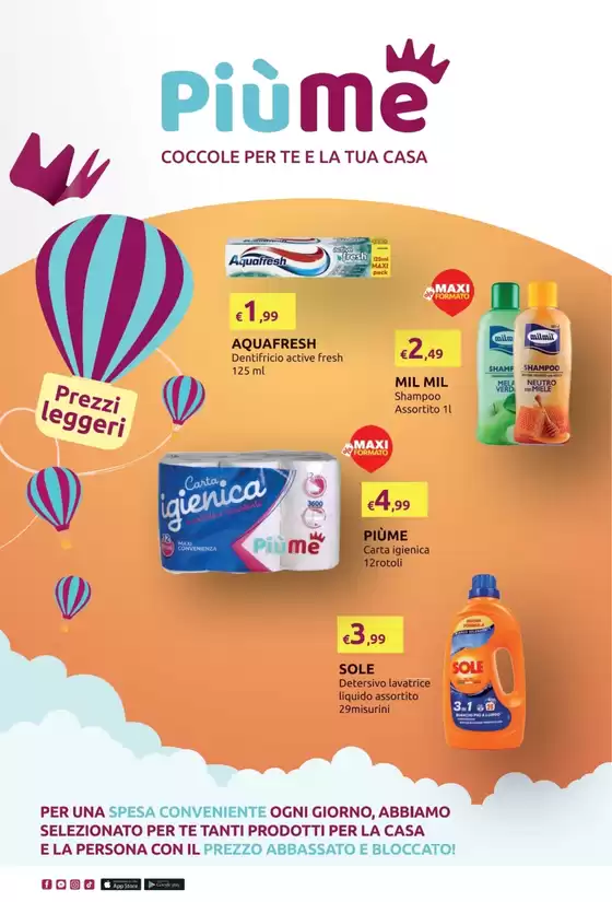 Prezzi leggeri