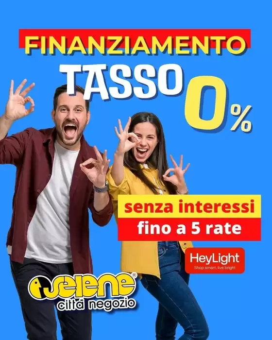 Finanziamento tasso 0%