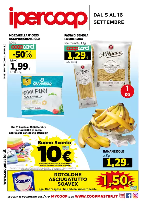 dal 5 AL 16 settembre