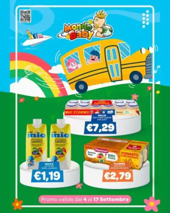 Promo valide dal 4 al 17 settembre