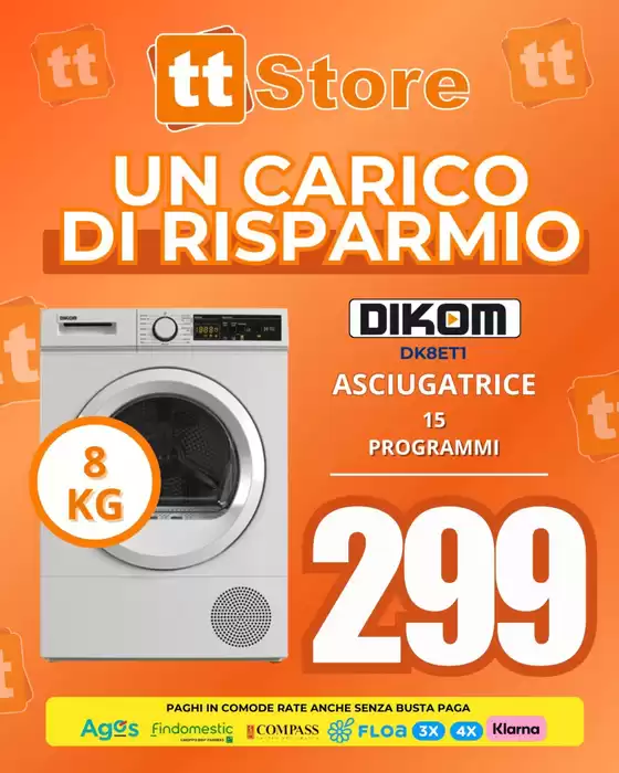 Un carico di risparmio