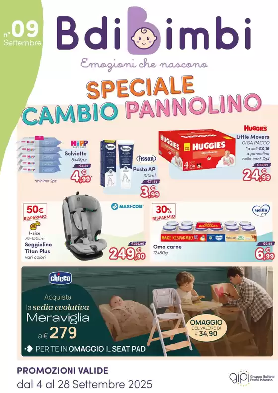 Speciale cambio pannolino