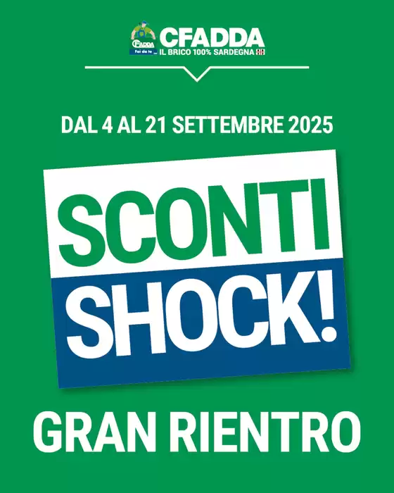 Sconti shock!