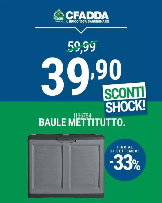 Sconti shock!