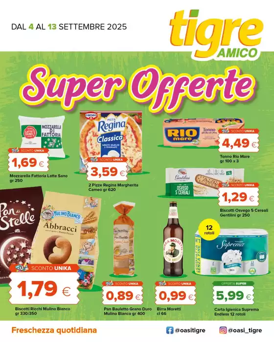 Volantino Tigre Amico a Santa Marinella | Super offerte | 2025-09-04T00:00:00.000Z - 2025-09-13T00:00:00.000Z
