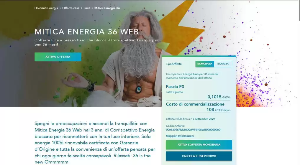 Volantino Dolomiti Energia a Asti | Mitica energia 36 web | 2025-09-04T00:00:00.000Z - 2025-09-17T00:00:00.000Z
