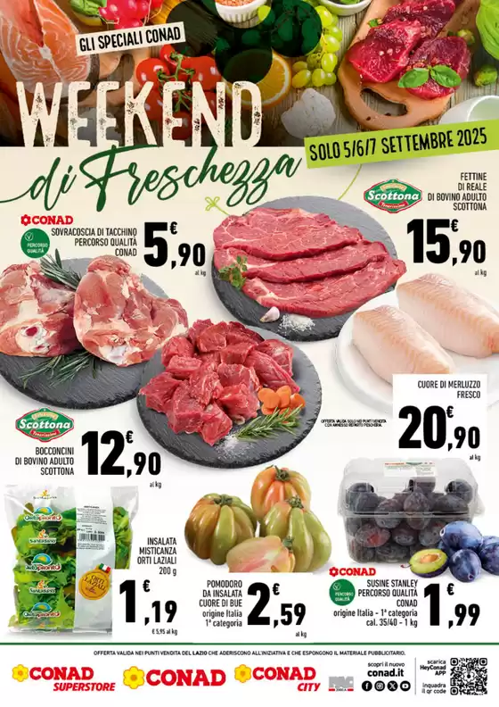 Weekend di Freschezza