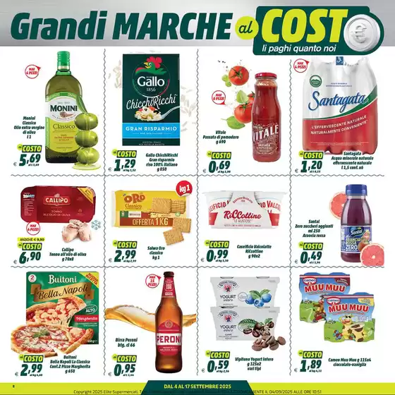 Grandi marche al costo