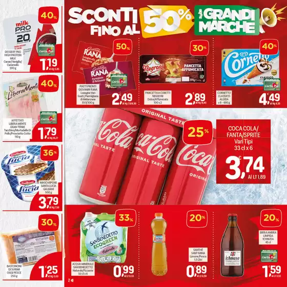 Sconti fino al 50%