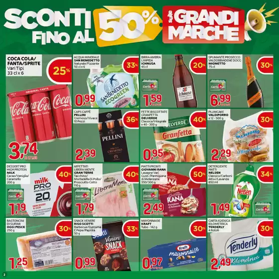 Sconti fino al 50%