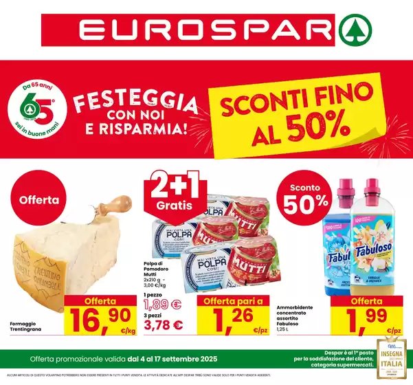 Sconti fino al 50%