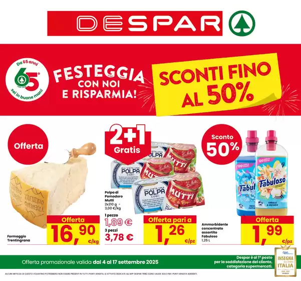 Sconti fino al 50%