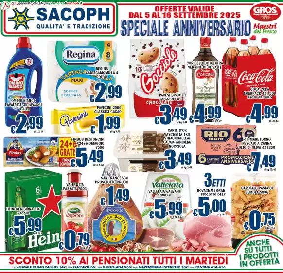 SPECIALE ANNIVERSARIO