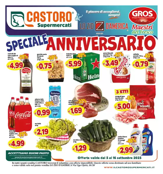 SPECIALE ANNIVERSARIO