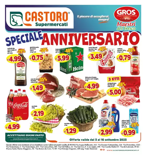 SPECIALE ANNIVERSARIO