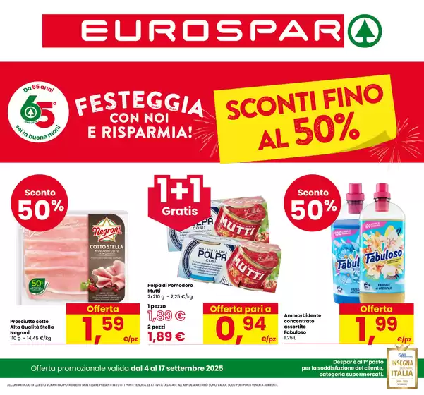 Sconti fino al 50%