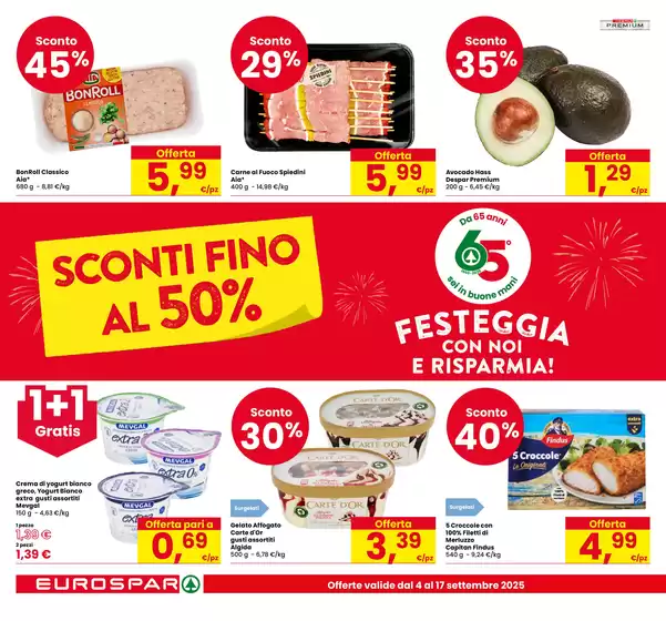 Sconti fino al 50%