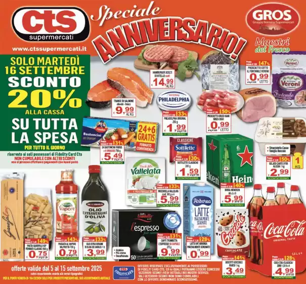 Speciale anniversario!