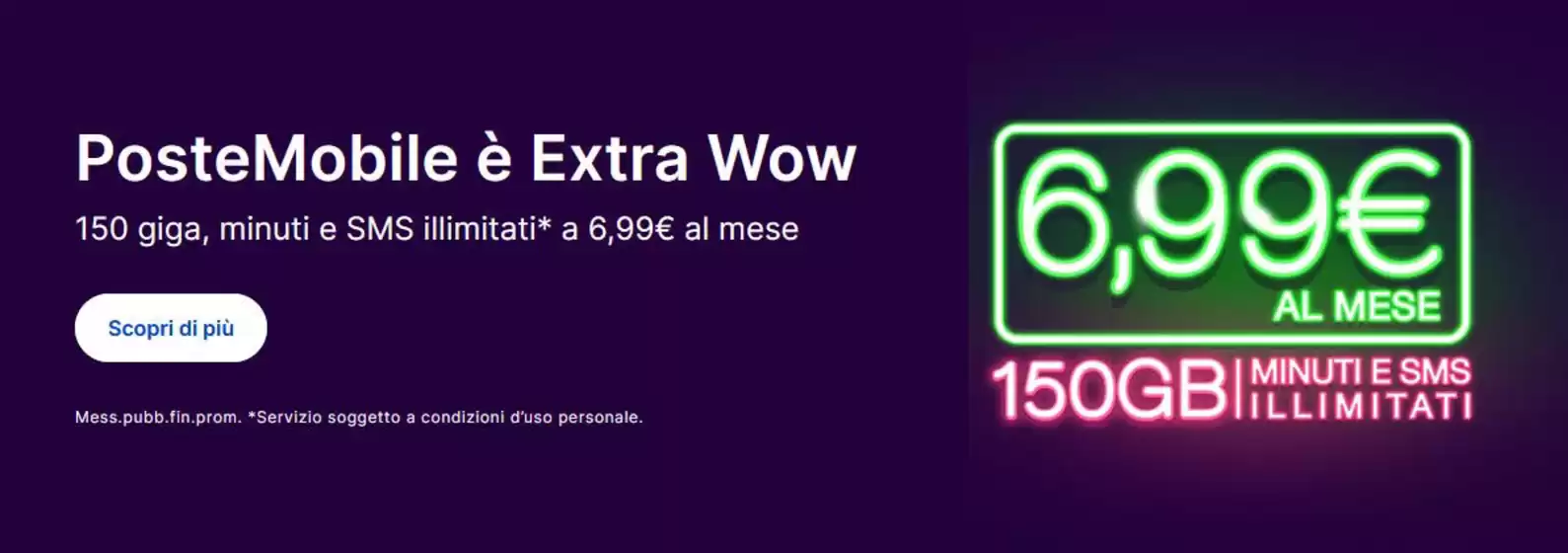Volantino Poste Italiane | Poste Mobile e Extra Wow | 2025-09-05T00:00:00.000Z - 2025-09-30T00:00:00.000Z