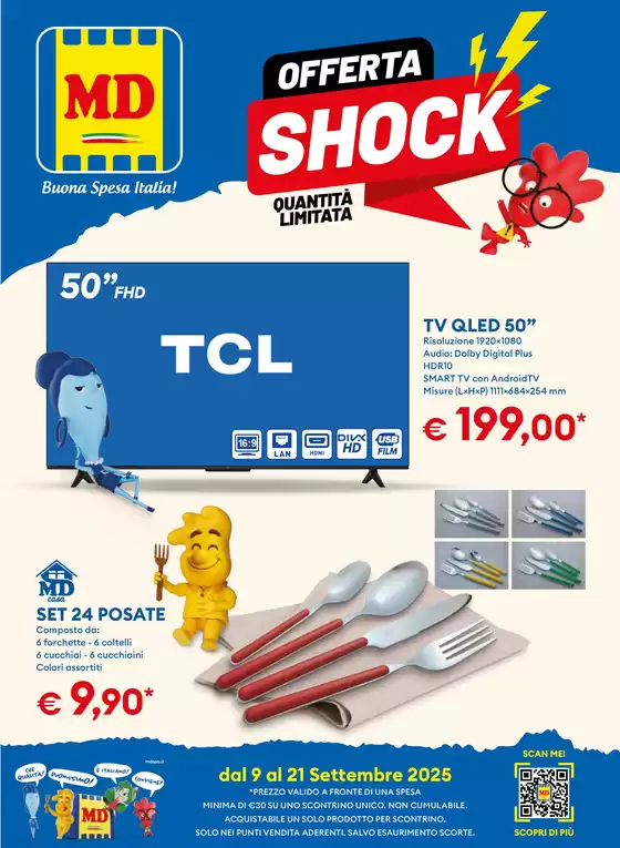 Dal 9 al 21 Settembre