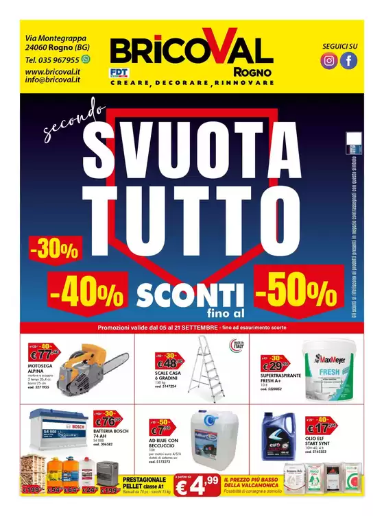 Svuota tutto