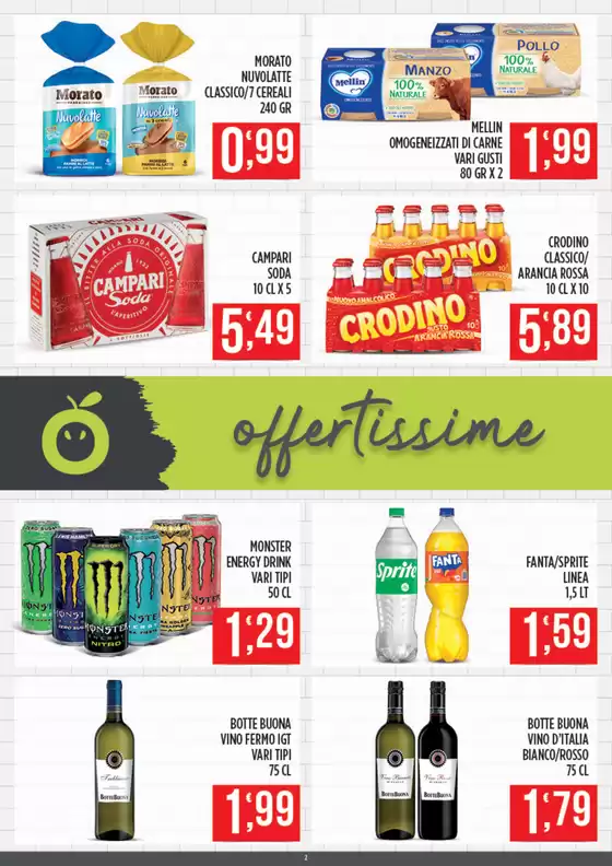 Offerte valide dall'8 al 21 settembre 2025