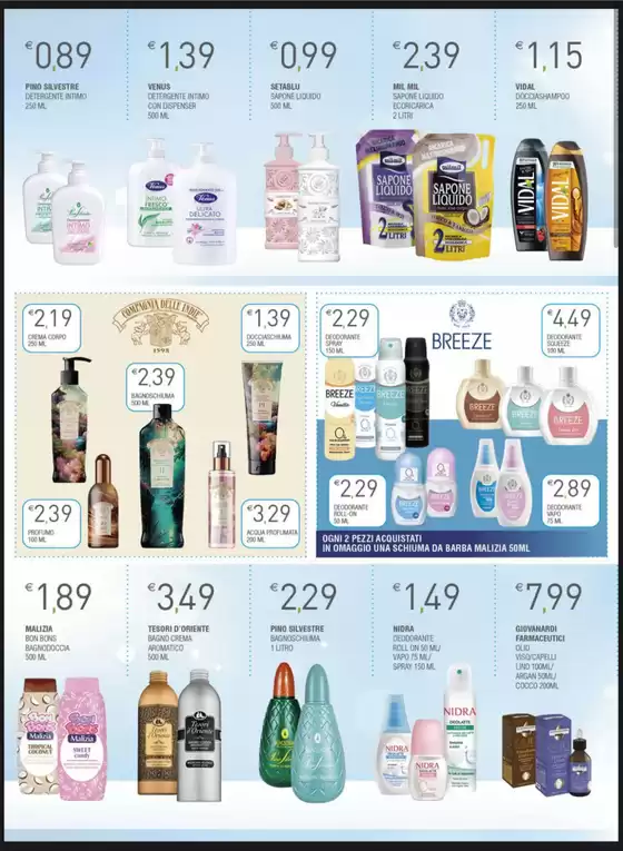 Offerte valide fino al 20 settembre 2025