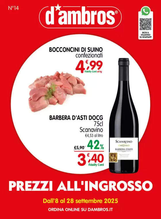 Prezzi all'ingrosso