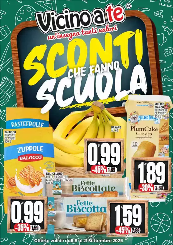Sconti che fanno scuola