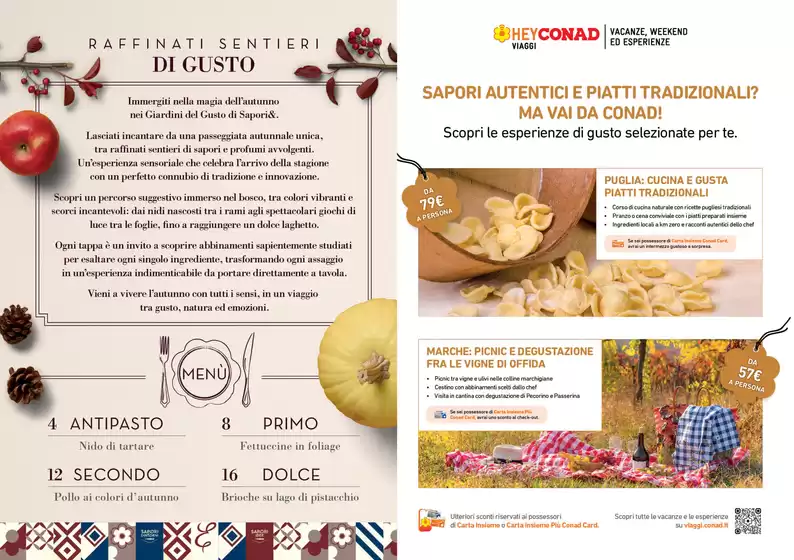 Raffinati sentieri di gusto