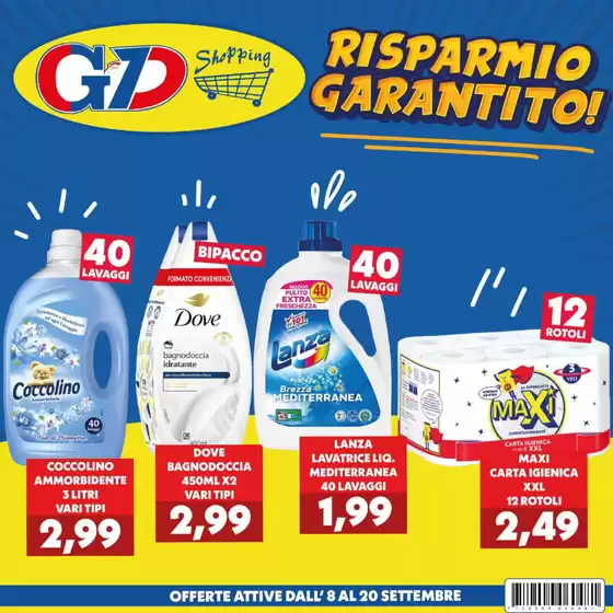 Risparmio garantito!