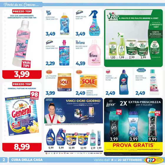 Risparmio garantito!