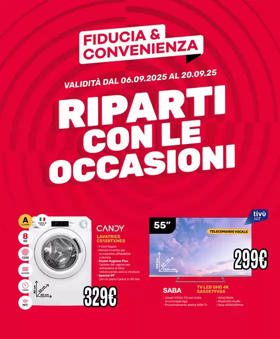 Riparti con le occasioni