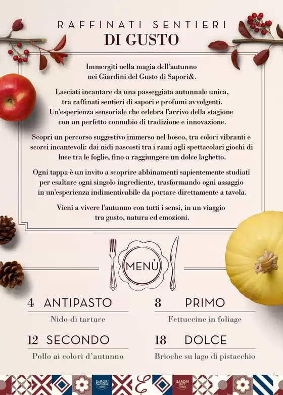 Raffinati sentieri di gusto