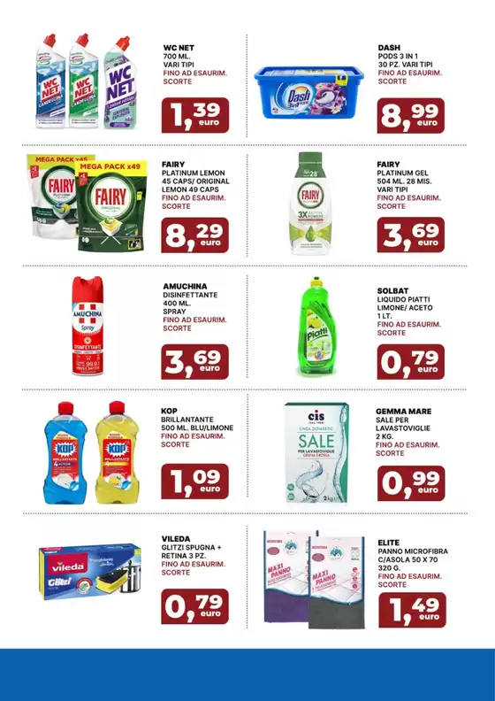 Offerte valide dal 6 al 19 settembre