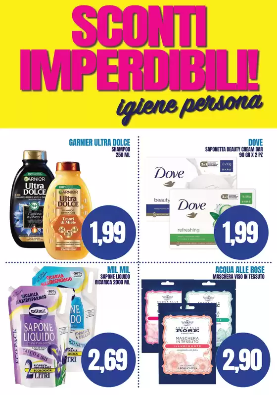 SCONTI IMPERDIBILI!