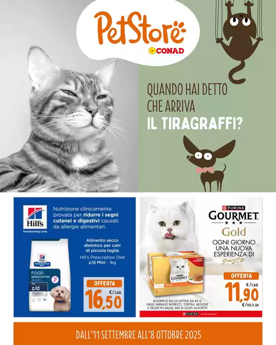 Quando hai detto che arriva il tiragraffi?