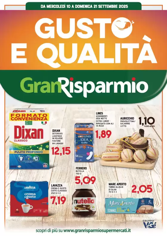 Gusto e qualita