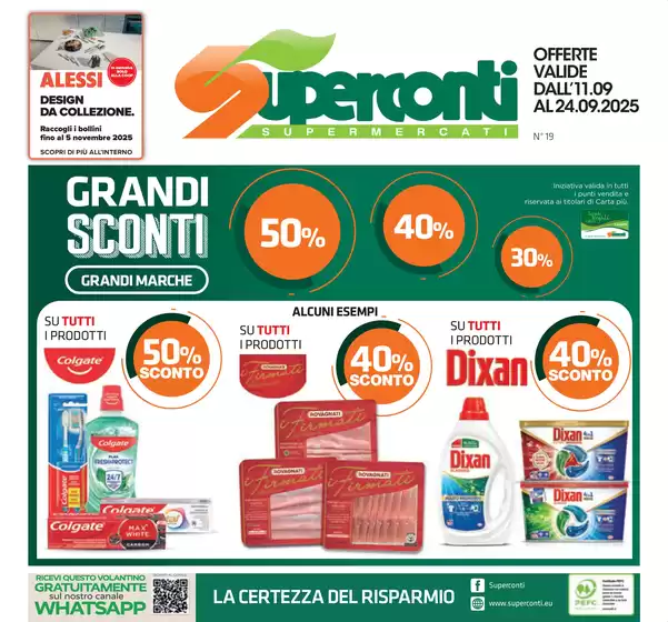 Grandi sconti