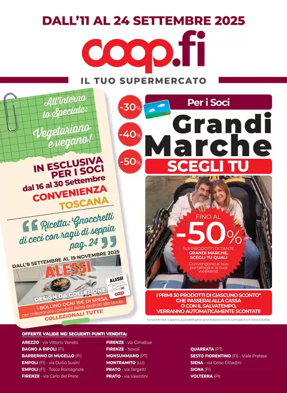 Volantino Coop | DALL’11 AL 24 SETTEMBRE 2025 | 2025-09-11T00:00:00.000Z - 2025-09-24T00:00:00.000Z
