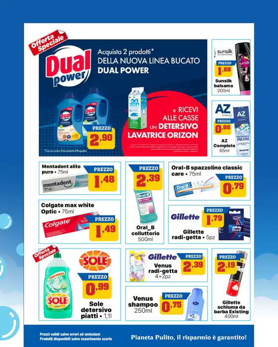 Promo valide dal 10 al 30 settembre