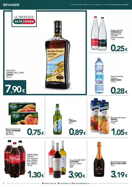 Offerte valide dal 10 al 23 settembre 2025