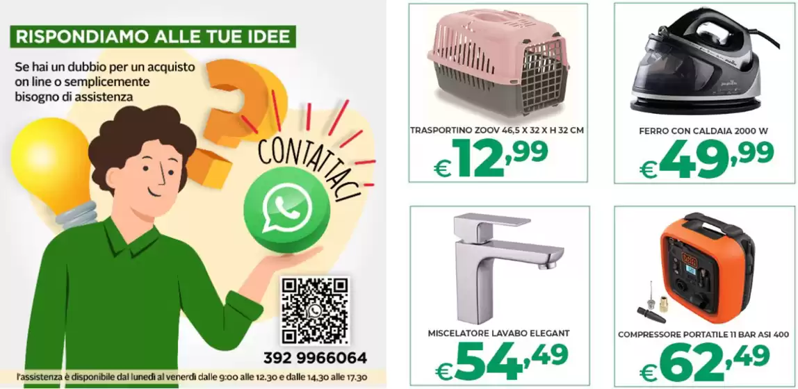 Rispondiamo alle tue idee